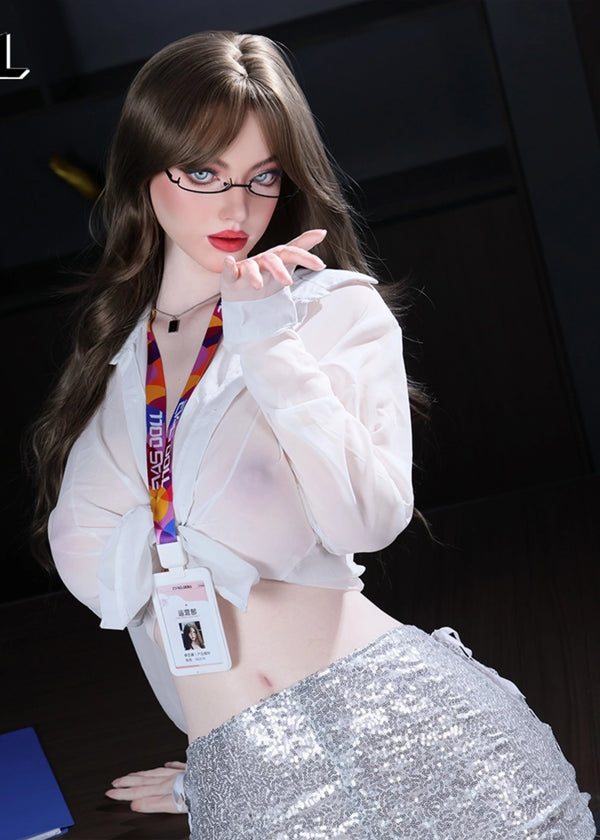 F1725—165cm/5フィート4 カルメン Fカップ シリコン可動ジョーズ セックスドール|Zelex Doll 