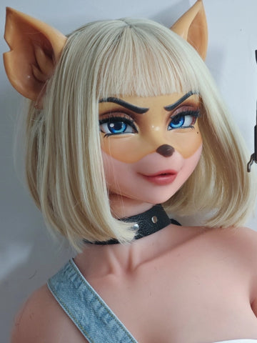H822 Silicone Anime Sex Doll Head｜Elsa Babe Head