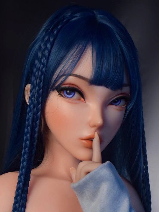 H882 Silicone Anime Sex Doll Head｜Elsa Babe Head