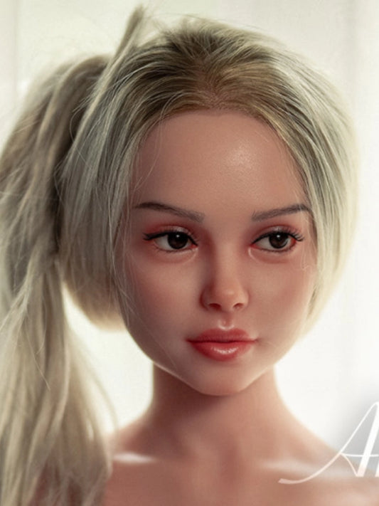 H249  Silicone Sex Doll Head丨Angel Kiss Doll Head