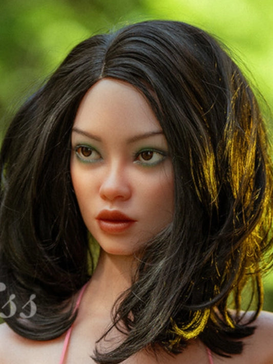 H250  Silicone Sex Doll Head丨Angel Kiss Doll Head