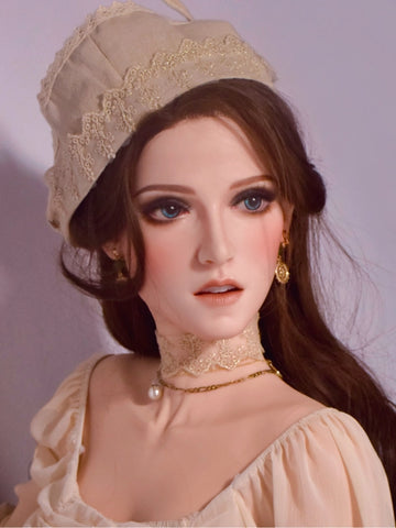 H572 Silicone Anime Sex Doll Head｜Elsa Babe Head