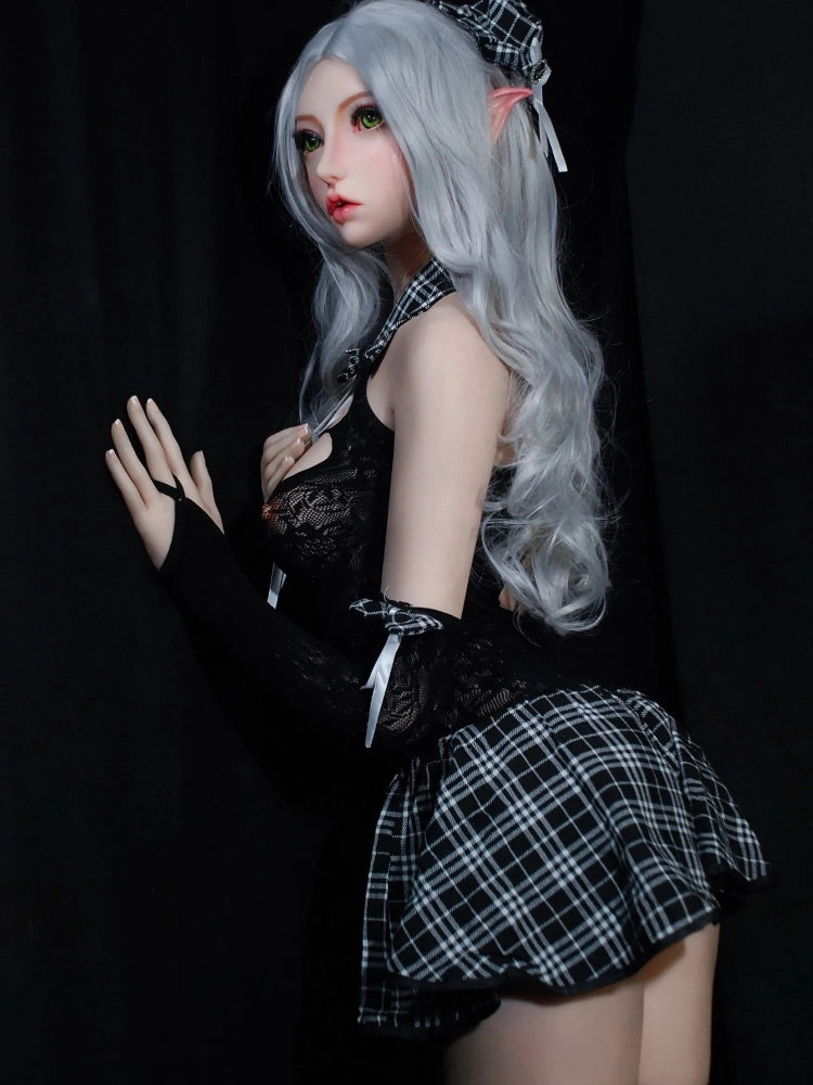 F1537-165cm(5ft4 ) Fantasy Full Silicone Sexy Anime Sex Dolls|Elsa Babe