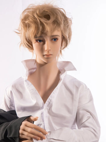 F112- Edward Golden Hair Fantasy Prince 165cm Male Sex Doll-qita doll