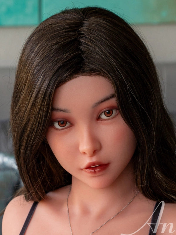 H255  Silicone Sex Doll Head丨Angel Kiss Doll Head