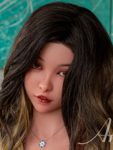 H255  Silicone Sex Doll Head丨Angel Kiss Doll Head