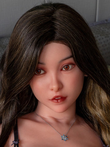 H255  Silicone Sex Doll Head丨Angel Kiss Doll Head