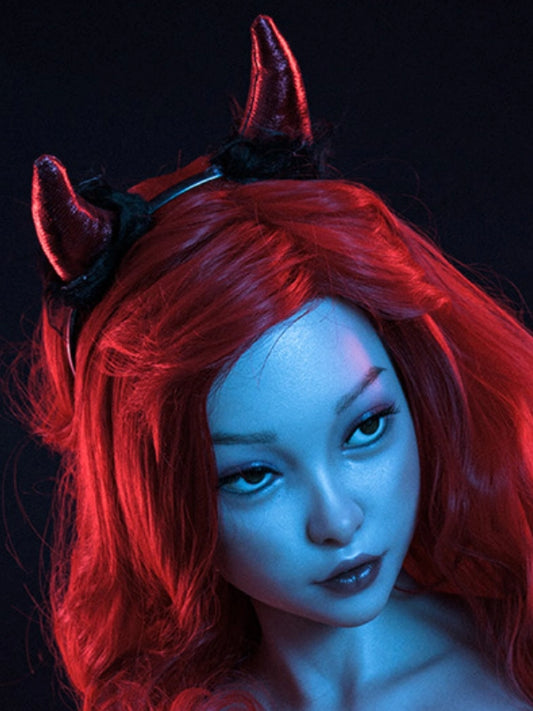 H252  Silicone Sex Doll Head丨Angel Kiss Doll Head