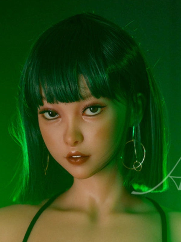 H282  Silicone Sex Doll Head丨Angel Kiss Doll Head