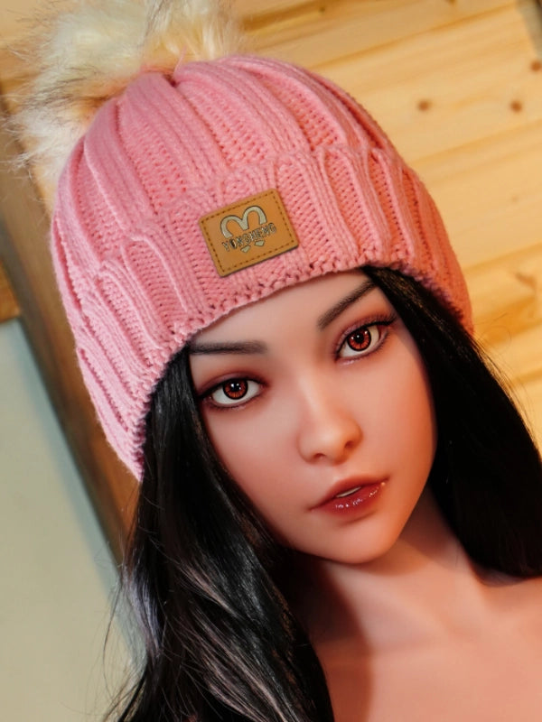 H253  Silicone Sex Doll Head丨Angel Kiss Doll Head