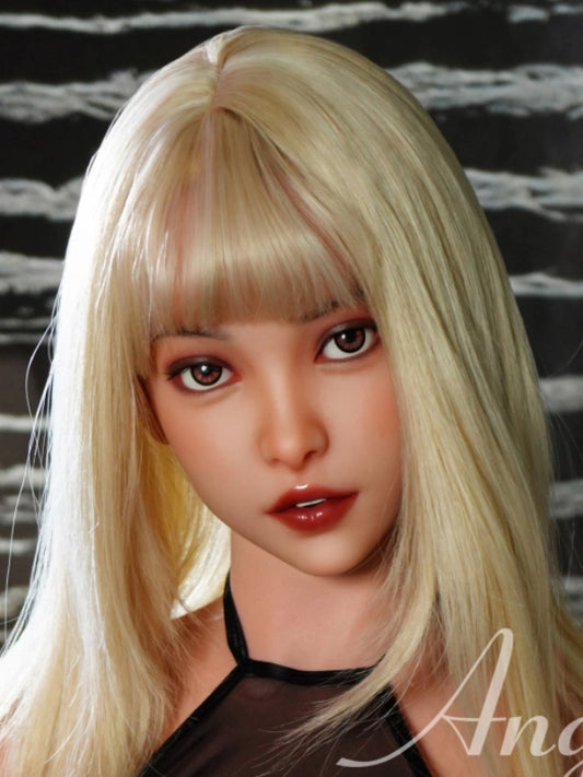 H254  Silicone Sex Doll Head丨Angel Kiss Doll Head