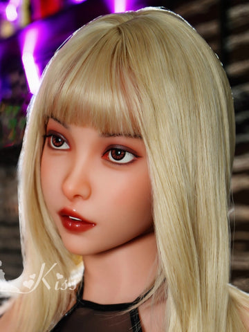 H254  Silicone Sex Doll Head丨Angel Kiss Doll Head