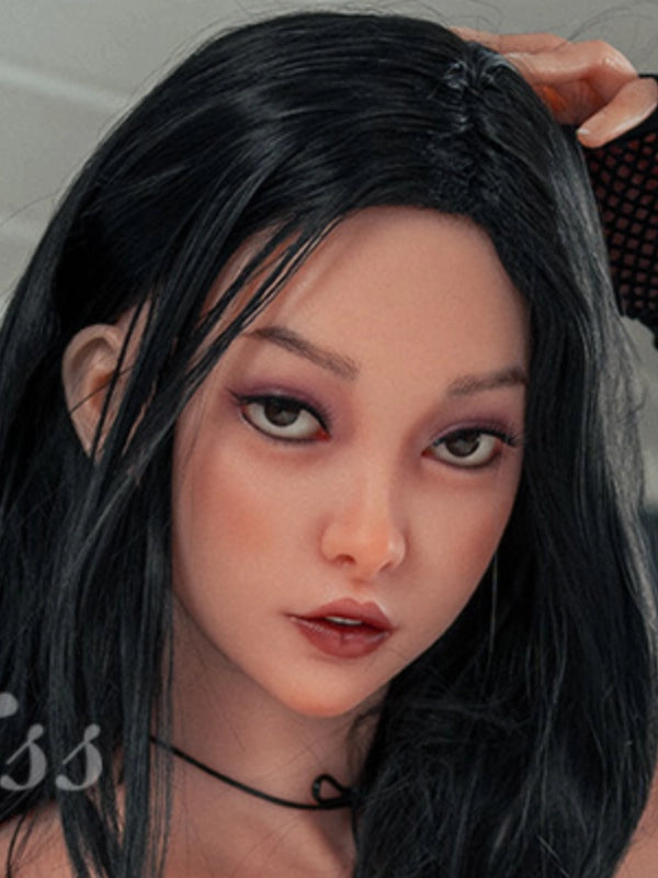 H251  Silicone Sex Doll Head丨Angel Kiss Doll Head