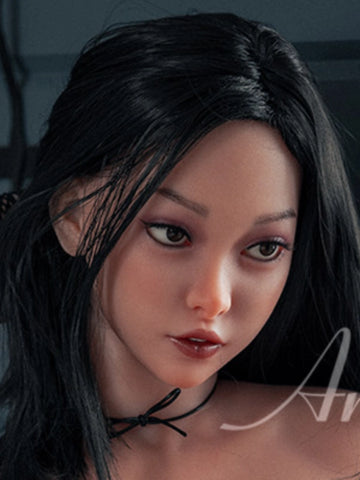 H251  Silicone Sex Doll Head丨Angel Kiss Doll Head