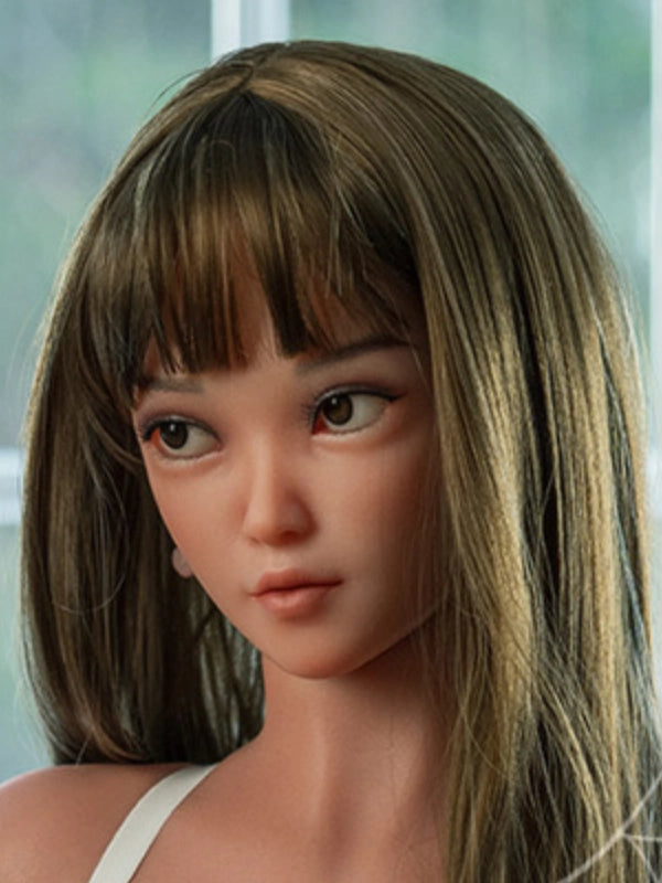 H256  Silicone Sex Doll Head丨Angel Kiss Doll Head