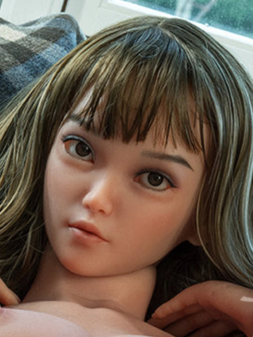 H256  Silicone Sex Doll Head丨Angel Kiss Doll Head
