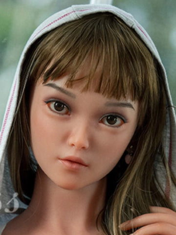 H256  Silicone Sex Doll Head丨Angel Kiss Doll Head