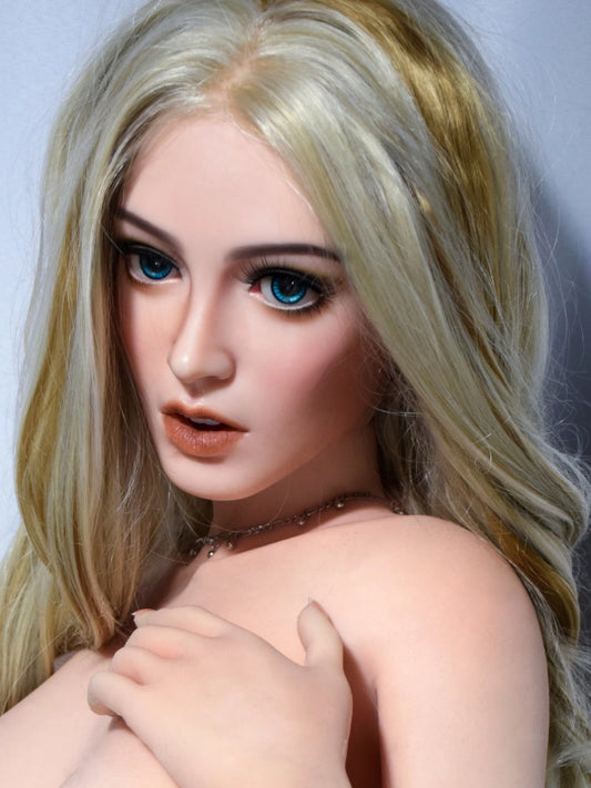 H574 Silicone Anime Sex Doll Head｜Elsa Babe Head