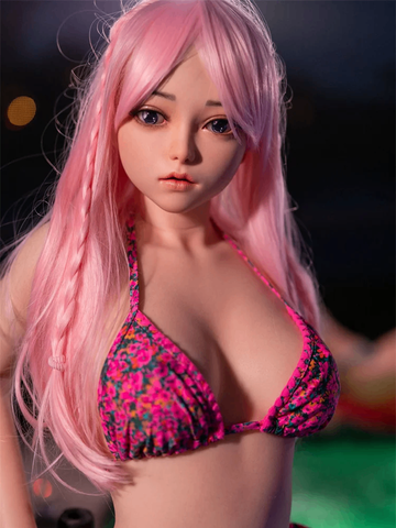F1650-160cm/5ft2 E Cup Anime Face Full Silicone Cute Sex Doll | Doll Forever