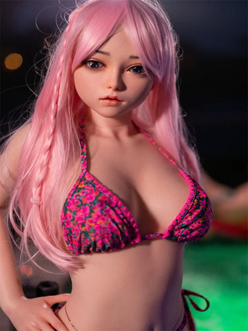 F1650-160cm/5ft2 E Cup Anime Face Full Silicone Sex Doll
