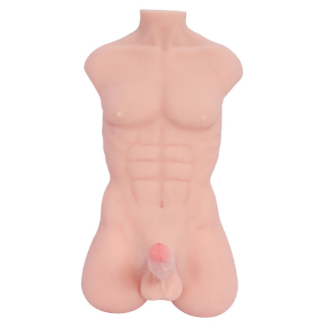 T265-22lb Big Coke Sex Dolls Male Body Torso|QSX