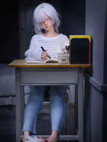 F1725—165cm/5フィート4 カルメン Fカップ シリコン可動ジョーズ セックスドール|Zelex Doll 