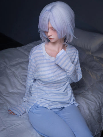 F1725—165cm/5フィート4 カルメン Fカップ シリコン可動ジョーズ セックスドール|Zelex Doll 