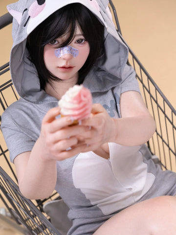 F6329—Firefly Diary A Cup Silicone Cute Young Asian Sex Doll 151cm / 4ft9 Small Breasts