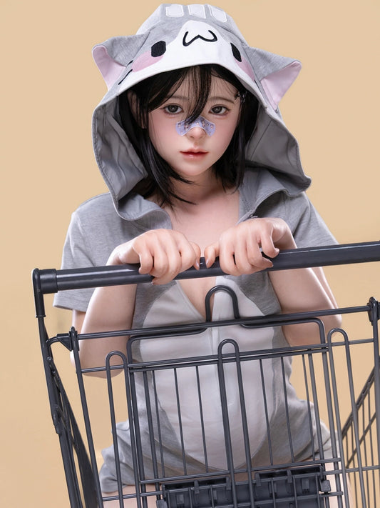 F6329—Firefly Diary A Cup Silicone Cute Young Asian Sex Doll 151cm / 4ft9 Small Breasts