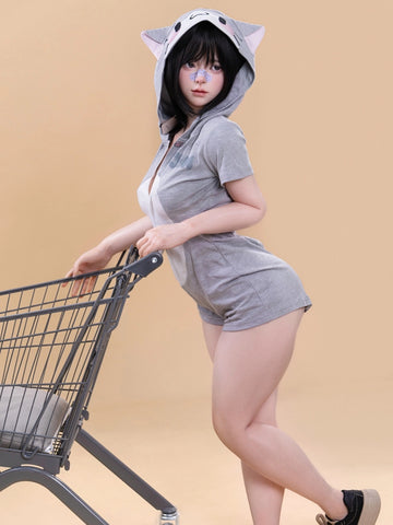 F6329—Firefly Diary A Cup Silicone Cute Young Asian Sex Doll 151cm / 4ft9 Small Breasts