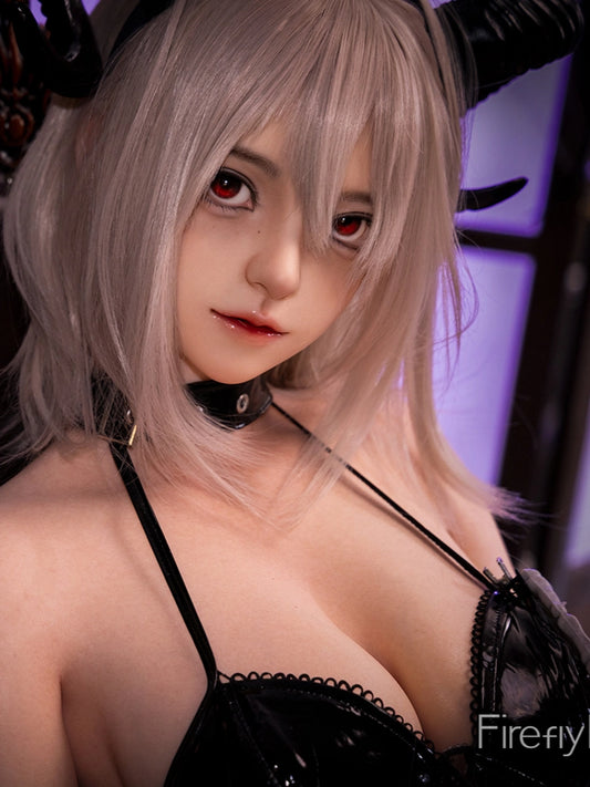 F8700—159cm/5ft2-35.5kg E Cup Silicone Asian Sex Doll Halloween Cosplay | Firefly Diary