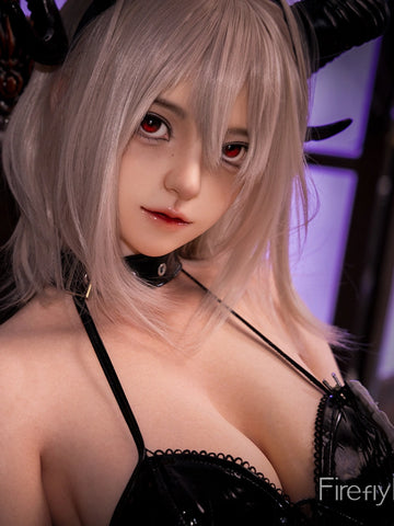 F8700—159cm/5ft2-35.5kg E Cup Silicone Asian Sex Doll Halloween Cosplay | Firefly Diary