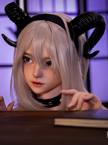 F8700—159cm/5ft2-35.5kg E Cup Silicone Asian Sex Doll Halloween Cosplay | Firefly Diary