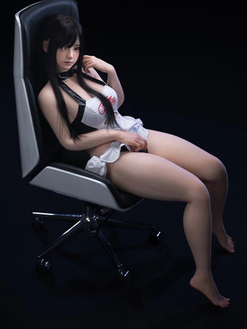 F6195—151cm/4ft9-34kg A Cup Silicone Asian Sex Doll  | Firefly Diary