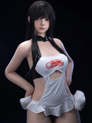 F6195—151cm/4ft9-34kg A Cup Silicone Asian Sex Doll  | Firefly Diary