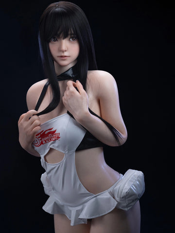F6195—151cm/4ft9-34kg A Cup Silicone Asian Sex Doll  | Firefly Diary