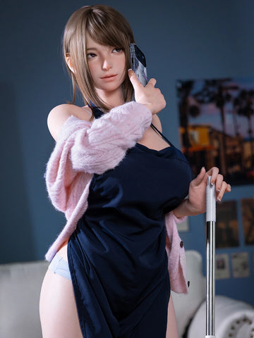 F8632—164cm/5ft4-38.75kg I Cup Silicone Huge Tits Female Sex Doll- Firefly Diary Max