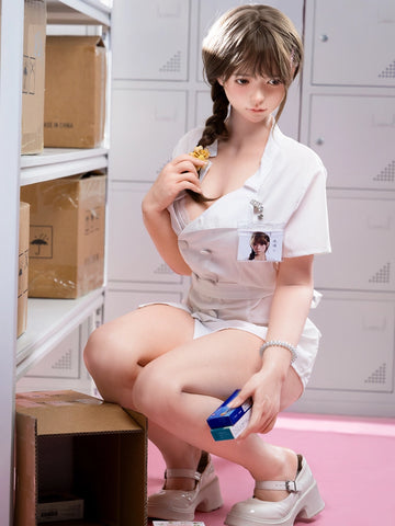 F1725—165cm/5フィート4 カルメン Fカップ シリコン可動ジョーズ セックスドール|Zelex Doll 