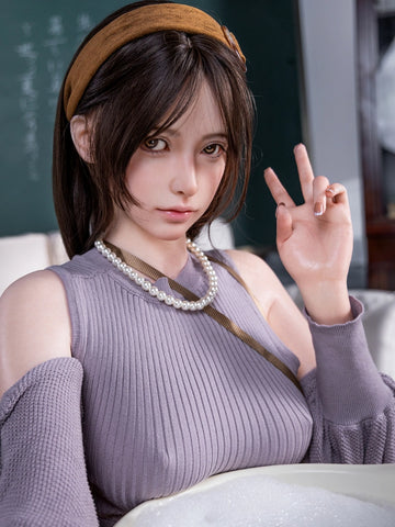 F8665—165cm/5ft4-34kg B Cup Silicone Full Sex Doll ROS Head| Firefly Diary Max