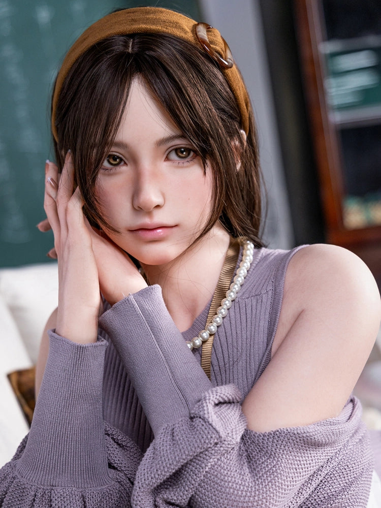 F8665—165cm/5ft4-34kg B Cup Silicone Full Sex Doll ROS Head| Firefly Diary Max