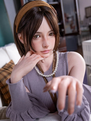 F8665—165cm/5ft4-34kg B Cup Silicone Full Sex Doll ROS Head| Firefly Diary Max