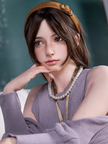 F8665—165cm/5ft4-34kg B Cup Silicone Full Sex Doll ROS Head| Firefly Diary Max