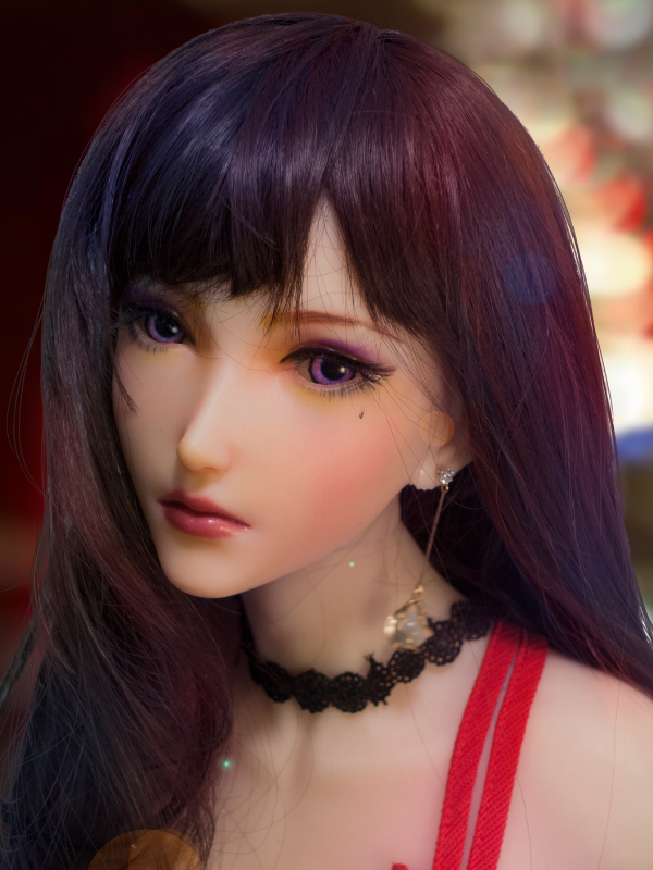 H501 Mini Anime Silicone Sex Doll Head｜Elsa Babe Head