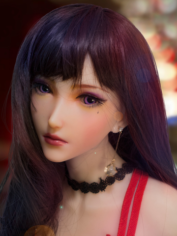 H501 Mini Anime Silicone Sex Doll Head｜Elsa Babe Head