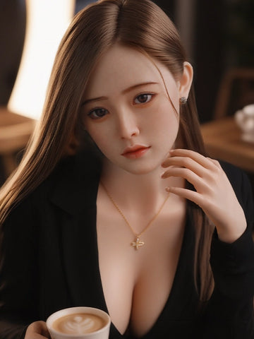 F4941-158cm(5.1ft) -36.3kg  Asian Celebrity TPE Sex Doll | Qian You