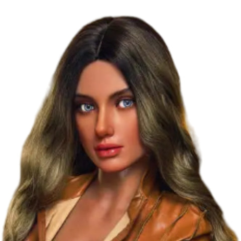 H806 Sex Doll Head-Silicone-  a Colombian-style young woman【Irontech Doll Head】