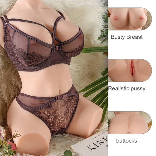 T508 (7.7lb) Mini Sex Doll Torso Toy Pretty Charming for Man｜Torso Male Masturbator