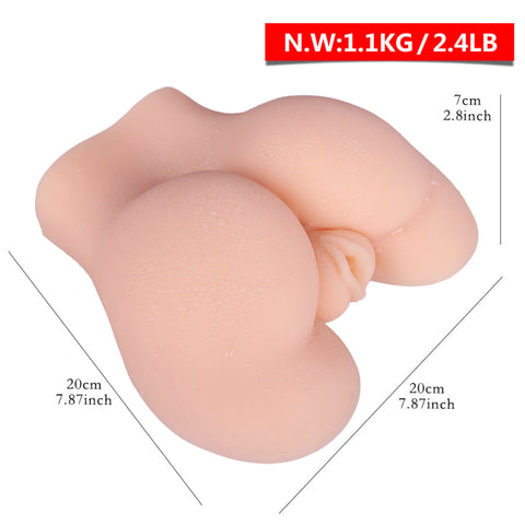 A547 (2.4lb)Miniest Realistic Butt Sex Toy For Man