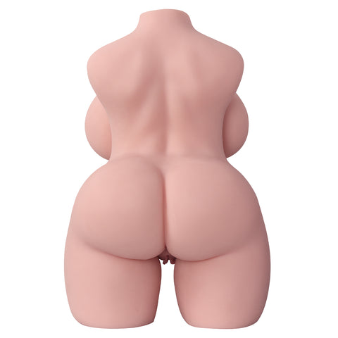 T208（34.83lb|52cm) BBW Large Breasts Barbie Fat Lady Torso Sex Doll