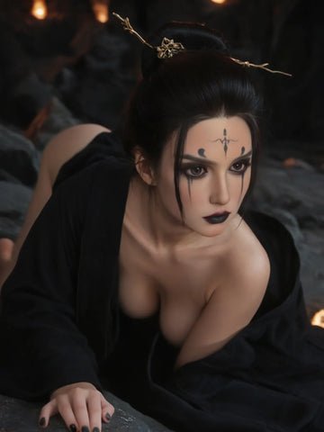 F5991-164cm(5.4ft) 36kg D Cup  Asian Silicone Game Celebrity Sex Doll丨Rosretty Doll